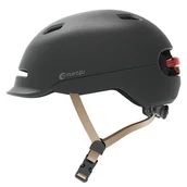 Kaski rowerowe - Modi Inteligentny Rowerowy SH50 Sos Roz. L Led/sos - miniaturka - grafika 1