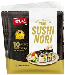 Glony do sushi Yaki Nori GOLD 3 x 10 szt. - KC - Kuchnie świata - miniaturka - grafika 1
