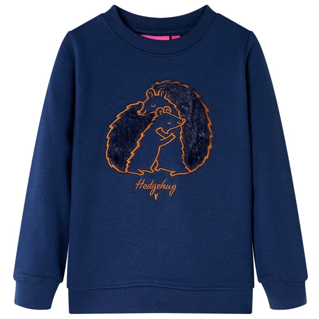 Bluza dziecięca, granatowa, 128