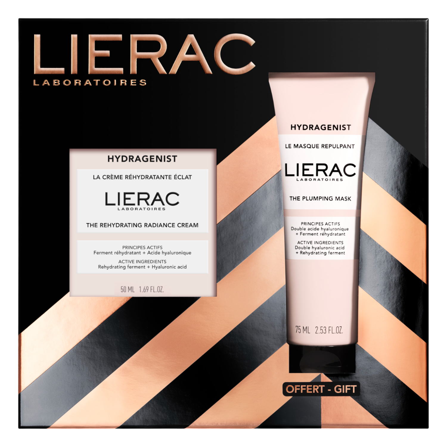 Lierac Hydragenist (Krem na dzień 50ml + Maska 75ml)