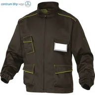 Odzież robocza - Delta Plus Bluza PANOSTYLE z poliestru (65%) bawełny (35%) 235 g/m2 kolor brązowo-zielony rozmiar L CORP M6VESMAGT M6VESMAGT - miniaturka - grafika 1