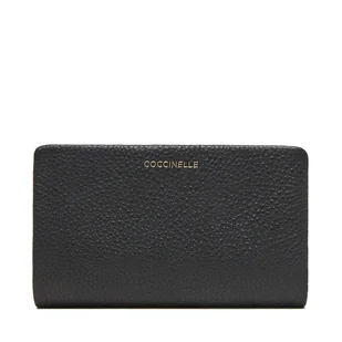 Duży Portfel Damski Coccinelle E2 TBM 11 F3 01 Czarny - Portfele - miniaturka - grafika 1