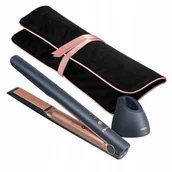 Prostownice i karbownice do włosów - Prostownica bezprzewodowa Raven EPBX1 30W Powłoka ceramiczna Granatowa - miniaturka - grafika 1