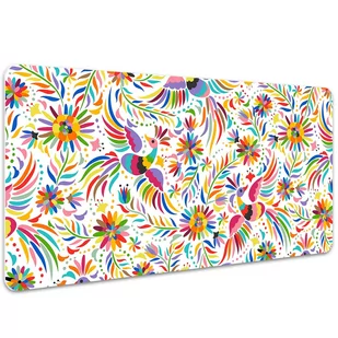 Podkładka mata ochronna na biurko Ptaki 100x50 cm, Dywanomat - Podkładki na biurko - miniaturka - grafika 1