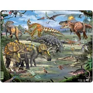 Puzzle - Larsen Puzzles Dinosaurs - miniaturka - grafika 1
