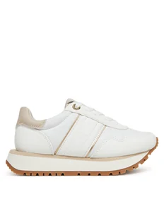 Tommy Hilfiger Sneakersy Low Cut Lace-Up Sneaker T3A9-33758-1695 M Biały - Buty dla dziewczynek - miniaturka - grafika 1