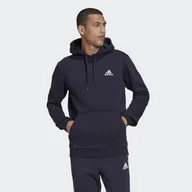 Bluzy sportowe damskie - Essentials Fleece Hoodie - miniaturka - grafika 1