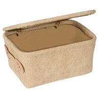Kosze wiklinowe - Beżowy pojemnik Wenko Anela, 19x10 cm - miniaturka - grafika 1