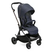 Wózki dziecięce - Chicco One4ever Lounge wózek spacerowy Denim Shine - miniaturka - grafika 1