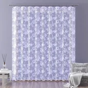 Firany - Firanka żakardowa metrażowa wys. 200 cm Jurema A124 biała - miniaturka - grafika 1