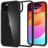 Etui i futerały do telefonów - Etui do iPhone 15 Spigen Ultra Hybrid Case obudowa plecki czarne Matte Black - miniaturka - grafika 1