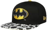 Czapki i chusty sportowe męskie - Czapka 9Fifty Kids Chyt Batman by New Era, czarny, Youth (52-56 cm) - miniaturka - grafika 1