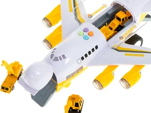 ZESTAW POJAZDY BUDOWLANE 6 AUT - Samoloty i helikoptery - miniaturka - grafika 1