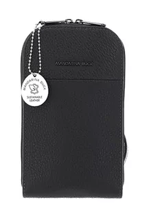 Mandarina Duck Mellow Leather Vertcal Holder, Kobieta, Stormy Weather - Torebki damskie - miniaturka - grafika 1