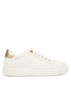 Tommy Hilfiger Sneakersy Low Cut Sneaker T3A9-33983-1355 S Biały - Buty dla dziewczynek - miniaturka - grafika 1