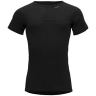 Koszulki sportowe męskie - Męska koszulka Devold Lauparen Merino 190 T-Shirt Man Rozmiar: XL / Kolor: ciemnoniebieski - miniaturka - grafika 1