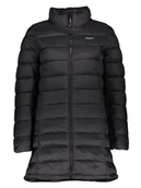 Kurtki damskie - Pepe Jeans Płaszcz pikowany w kolorze czarnym - miniaturka - grafika 1