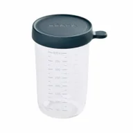 Lunch boxy - Beaba Pojemnik słoiczek szklany z hermetycznym zamknięciem 400 ml dark blue solution-bc-5094-0 - miniaturka - grafika 1