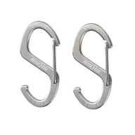 Sprzęt wspinaczkowy - Nite Ize - Karabińczyk S-Biner Hook 'N Hold S-Hook Small - 2 szt. - Stalowy - Srebrny - SBHS-11-2R3 - miniaturka - grafika 1