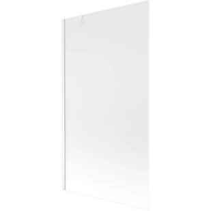 Mexen Next parawan nawannowy 1-skrzydłowy 100 x 150 cm, szron, biały - Parawany nawannowe - miniaturka - grafika 1