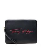 Etui do tabletów - Tommy Hilfiger Etui na tablet Iconic Tommy Tablet Case Sign AW0AW10533 Granatowy - miniaturka - grafika 1