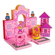 Zabawki do kąpieli - BathBlocks Zabawka do kąpieli BathBlocks - Zamek księżniczki 17 el. - miniaturka - grafika 1