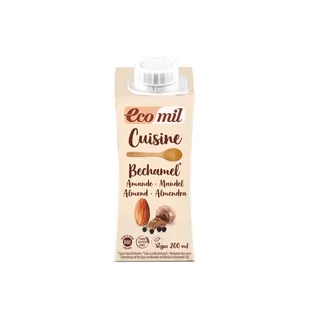 ECOMIL KREM DO GOTOWANIA MIGDAŁOWY BECHAMEL BIO 200ml- ECOMIL 8428532192369 - Zdrowa żywność - miniaturka - grafika 1