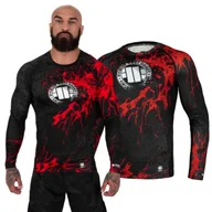 Odzież taktyczna i umundurowanie - Longsleeve Rashguard Pit Bull Performance Pro plus Blood Dog II - Czarny - miniaturka - grafika 1