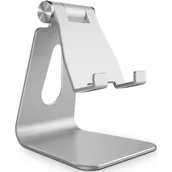 Pozostałe akcesoria do telefonów - TECH-PROTECT TECH-PROTECT Z4A UNIWERSALNA PODSTAWKA NA SMARTFON (SREBRNA) 15725 - miniaturka - grafika 1