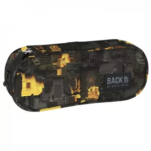 Piórnik owalny BACKUP 5 model A45 świata maszyn - DERFORM - Piórniki - miniaturka - grafika 1