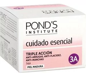 Krem do twarzy Pond's Essential Care Triple Action Mature Skin 50 ml (8437014661606) - Kremy do twarzy - miniaturka - grafika 1