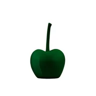 Figurki dekoracyjne - Figurka ceramiczna Jabłko, zielony połysk symbol 2230 - miniaturka - grafika 1