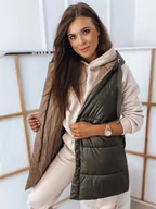 Kamizelki damskie - Kamizelka damska ROSI zielona Dstreet TY2868-XXL - miniaturka - grafika 1