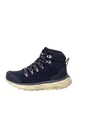 Sneakersy damskie - Jack Wolfskin TERRAVENTURE URBAN MID W Sneakersy damskie, ciemnoniebieskie/beżowe, rozmiar 37,5 EU - miniaturka - grafika 1