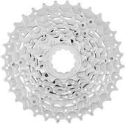 Kasety rowerowe - Shimano Hg400 Kaseta 9-Rzędowa, Srebrny (I-CSHG4009236) - miniaturka - grafika 1