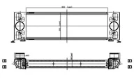 Układ zasilania - akcesoria - INTERCOOLER FORD TRANSIT 06- 2,2D/3,2D - miniaturka - grafika 1