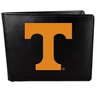 Portfele - NCAA Siskiyou Sports Mężczyźni Tennessee Wolunteers Dwukrotny portfel duże logo jeden rozmiar czarny - miniaturka - grafika 1