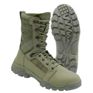 Odzież taktyczna i umundurowanie - Buty Taktyczne BRANDIT Defense Boot Oliwkowe 44 - miniaturka - grafika 1