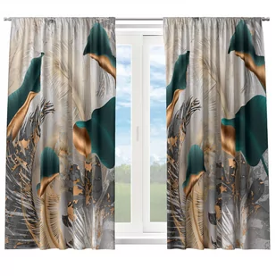 Gotowe Zasłony Na Żabki 140X160 Zasłona Na Taśmie - Zasłony - miniaturka - grafika 1