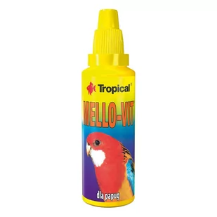 TROPICAL  Mello-Vit dla papug butelka 30ml - Witaminy i odżywki dla ptaków - miniaturka - grafika 1