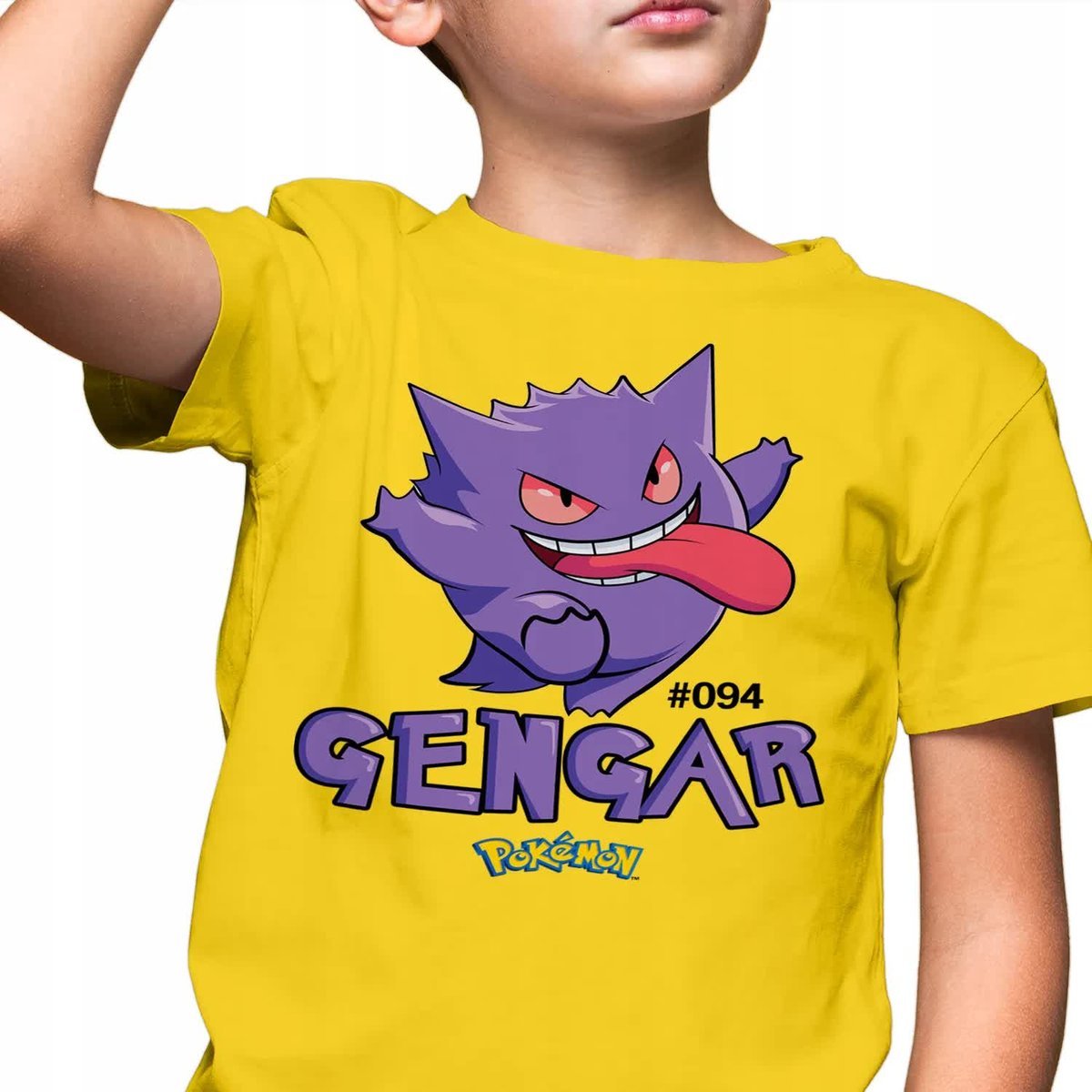 KOSZULKA DZIECIĘCA ŻÓŁTA 134-140cm PIKACHU Wzory