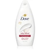 Kosmetyki do kąpieli - Dove Essential Care Silky Velvet - Żel pod prysznic 450 ml - miniaturka - grafika 1