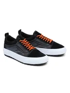 Trampki damskie - Vans Skórzane sneakersy w kolorze czarno-granatowym - miniaturka - grafika 1