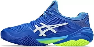 ASICS Court FF 3 Clay Novak Mężczyźni Buty Tenisowe Niebieski Biały, Asics Blue Fresh Air, 44.5 EU - Moda i Uroda OUTLET - miniaturka - grafika 1