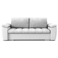 Sofy i kanapy - Sofa z funkcją spania, Vegas II, 180x90x85 cm, biel - miniaturka - grafika 1