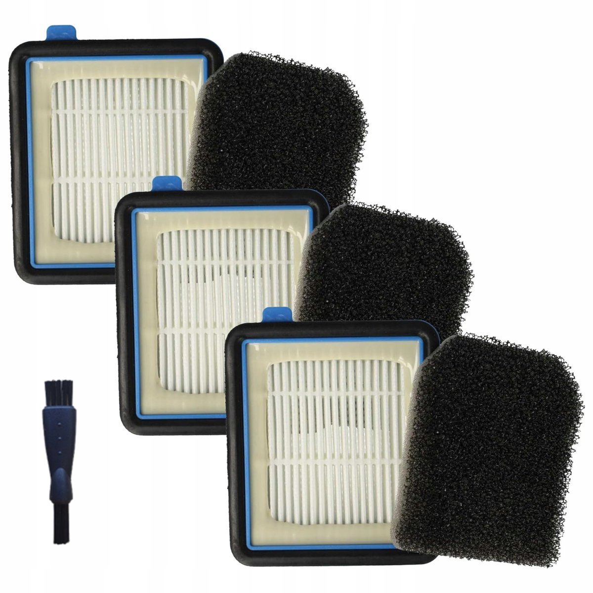 3 x Komplet filtrów do odkurzaczy Electrolux WELL Q6 Q7 Q8 ESKW1