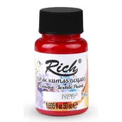 Zabawki kreatywne - Farba Do Tkanin Rich Opaque 50ml RED 01990 - miniaturka - grafika 1