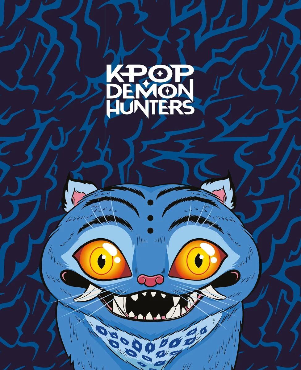 Kocyk dziecięcy K-POP Demon Hunters 130 x 160cm Halantex Huntrix Derpy
