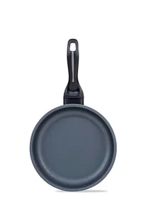 Barazzoni, Patelnia ceramiczna z powłoką aluminiową, średnica 24 cm, ergonomiczny uchwyt, nadaje się również do indukcji, NO PFAS, Made in Italy - Patelnie - miniaturka - grafika 1
