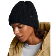 Czapki i chusty sportowe męskie - Czapka damska Under Armour W Halftime Cable Knit Beanie - miniaturka - grafika 1